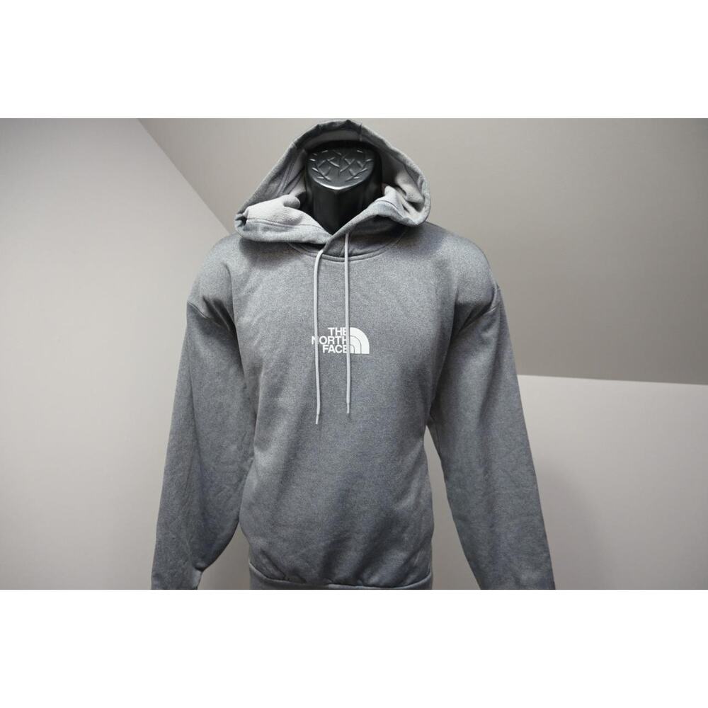 The North Face Fleece Hoodie Performance Gray Pullover Sweater Mens Size Small